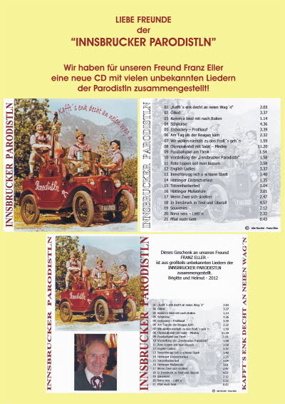 NEUE CD DER IBK-PARODISTLN